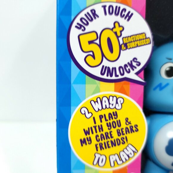 Care Bears Grumpy Bear Interactive Talking Singing 50+ Reactions Actin Figure - Picture 2 of 5